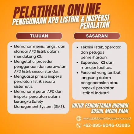 Penggunaan APD Listrik dan Inspeksi Peralatan